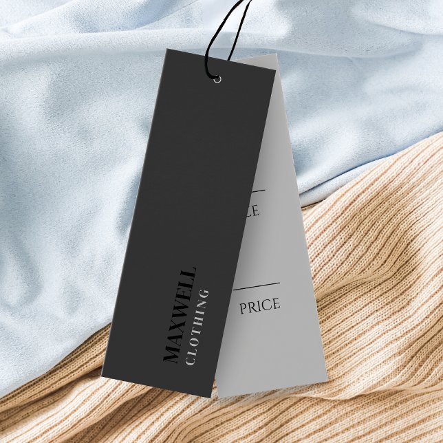 Simple Clothing Hang Tags (Creator Uploaded)