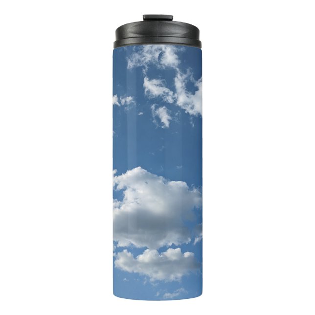 Simple clouds thermal tumbler (Front)