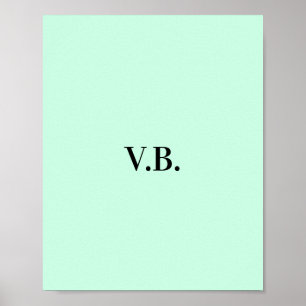 Simple colorful add your text name image poster