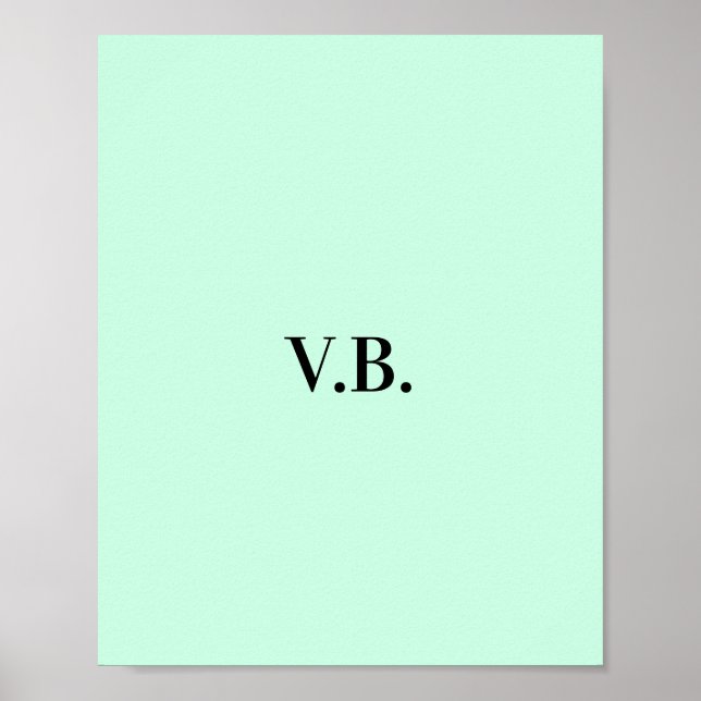 Simple colorful add your text name image poster (Front)