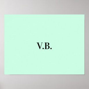 Simple colorful add your text name image poster