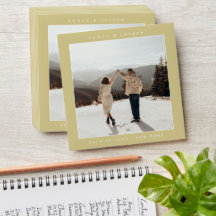 Simple Colour Elegant Text and Photo / Wedding