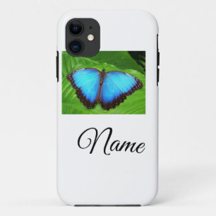 Simple colourful animal add name photo custom butt Case-Mate iPhone case