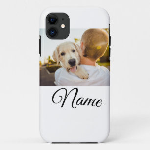 Simple colourful animal add name photo custom thro Case-Mate iPhone case