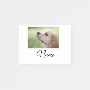 Simple colourful animal add name photo custom thro post-it notes