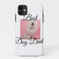 Simple colourful animal add name photo dog Dad gif