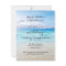 Simple Colourful Beach QR Wedding Invitation
