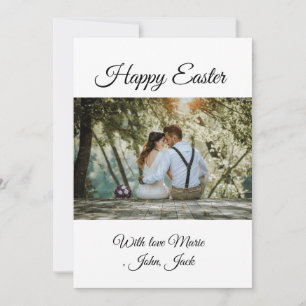 simple colourful minimal easter add your photo tex