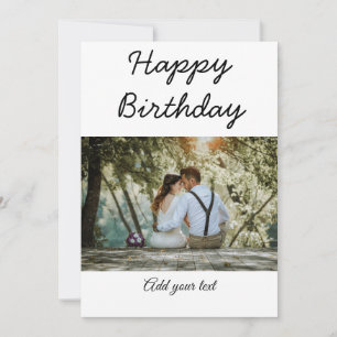 simple colourful minimal happy birthday add your p