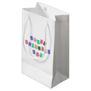 Simple Colourful Mother's Day Tiles Gift Bag
