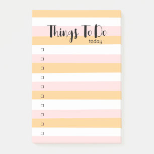 Simple Colourful To Do List Post-it Notes