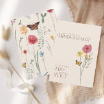 Simple Colourful Wildflower Be My Bridesmaid Invitation<br><div class="desc">Simple Colourful Wildflower Be My Bridesmaid Wedding Proposal Invitation - Minimalist Botanical Elegance with a Whimsical Touch. Celebrate love's bloom with our charming will you be my bridesmaid proposal cards featuring a simple yet vibrant display of colourful wildflowers. The minimalist design captures the essence of natural beauty, allowing the wildflowers...</div>