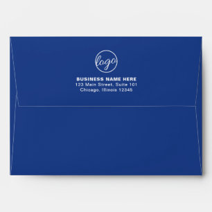 Simple Company Branding Business Logo Blue Envelope