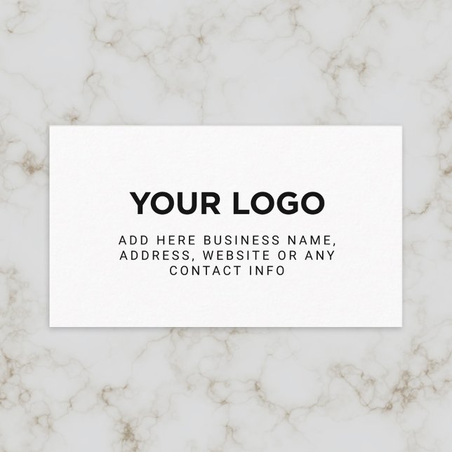 Simple Company Logo Business Card (Creator Uploaded)