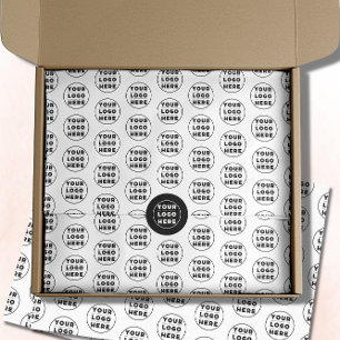 Simple Company Logo Business Packaging Tissue Paper