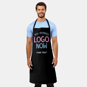 SIMPLE CONTEMPORARY CLEAN BLACK FASHIONABLE CLIENT APRON
