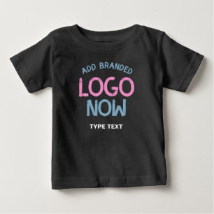 SIMPLE CONTEMPORARY CLEAN BLACK FASHIONABLE CLIENT BABY T-Shirt