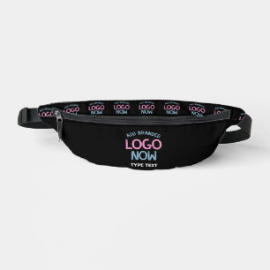 SIMPLE CONTEMPORARY CLEAN BLACK FASHIONABLE CLIENT BUM BAGS