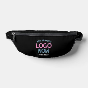 SIMPLE CONTEMPORARY CLEAN BLACK FASHIONABLE CLIENT BUM BAGS
