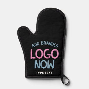SIMPLE CONTEMPORARY CLEAN BLACK FASHIONABLE CLIENT OVEN MITT