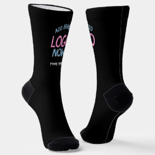 SIMPLE CONTEMPORARY CLEAN BLACK FASHIONABLE CLIENT SOCKS
