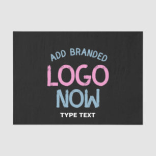 SIMPLE CONTEMPORARY CLEAN BLACK FASHIONABLE CLIENT TISSUE PAPER