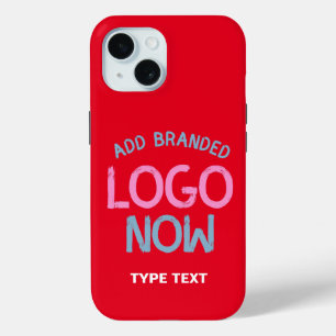 SIMPLE CONTEMPORARY CLEAN RED FASHIONABLE CLIENT iPhone 15 CASE