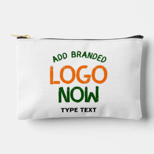 SIMPLE CONTEMPORARY CLEAN WHITE FASHIONABLE CLIENT ACCESSORY POUCH
