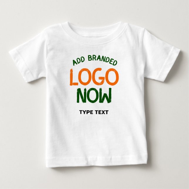 SIMPLE CONTEMPORARY CLEAN WHITE FASHIONABLE CLIENT BABY T-Shirt (Front)