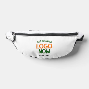 SIMPLE CONTEMPORARY CLEAN WHITE FASHIONABLE CLIENT BUM BAGS