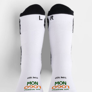 SIMPLE CONTEMPORARY CLEAN WHITE FASHIONABLE CLIENT SOCKS