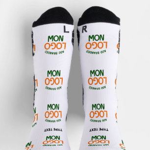 SIMPLE CONTEMPORARY CLEAN WHITE FASHIONABLE CLIENT SOCKS