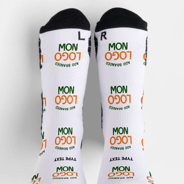 SIMPLE CONTEMPORARY CLEAN WHITE FASHIONABLE CLIENT SOCKS (Top)