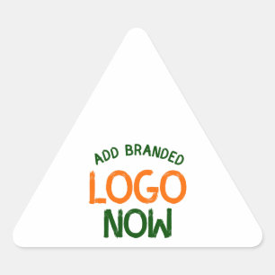 SIMPLE CONTEMPORARY CLEAN WHITE FASHIONABLE CLIENT TRIANGLE STICKER