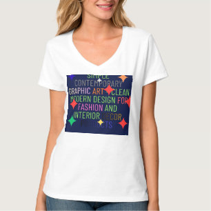 Simple Contemporary Graphic T-Shirt