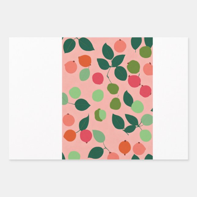simple contemporary style. wrapping paper sheet (Front 3)
