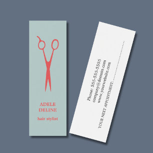 Simple Cool Hair Stylist Appointment Card