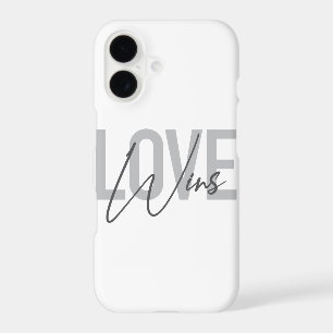 Simple, cool, urban, trendy, modern Love Wins