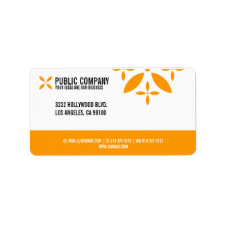 Simple Corporate Return Address Labels