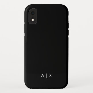 Simple Couple Name monogrammed Case-Mate iPhone Case