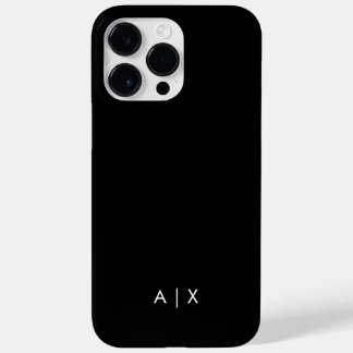 Simple Couple Name monogrammed Case-Mate iPhone 14 Pro Max Case