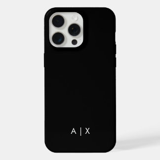 Simple Couple Name monogrammed iPhone 15 Pro Max Case