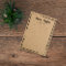 simple craft paper Earring frame display add logo