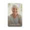 Simple Cross Photo Funeral Memorial Prayer Card 