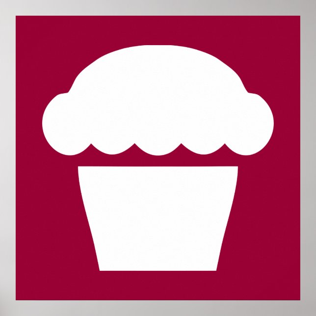 simple cupcake poster (Front)