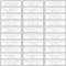 Simple Cursive Script Wedding Guest Names Address