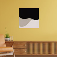 Simple Curved Line Art - Minimalist Arc
