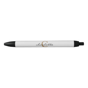 Simple Custom Black Ink Pen