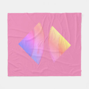 simple custom BLACK mandala monogram add your name Fleece Blanket