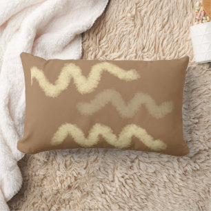 simple custom blue purple black leaves add your lumbar cushion